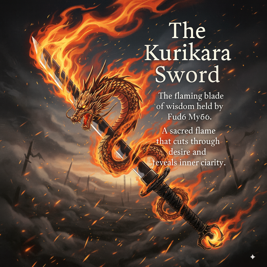 Kurikara Sword｜CUT THROUGH ILLUSION – Mind Unmoved Collection 🔥 